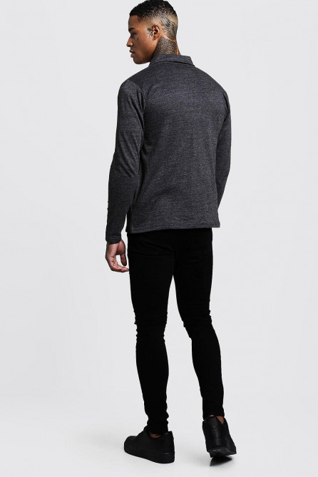 Jersey Utility Zip Overshirt